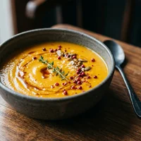 Creme de Abóbora com Melado e Pimenta, Atelier Velouté