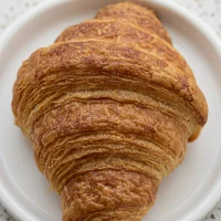 Croissant de Manteiga Folhado, Manhã Lenta