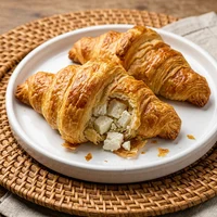 Croissant de Queijo Minas, Padaria Café com Broa