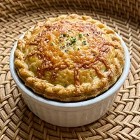 Empada de Frango com Queijo Curado, Padaria Café com Broa
