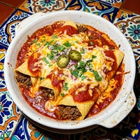 Enchilada de Carne Moída, Burrito Bandido