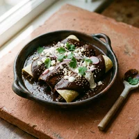 Enchilada ao Mole Negro, Cocina del Mole