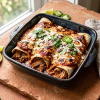 Enchilada de Porco ao Molho Vermelho, Pibil Fogo Lento
