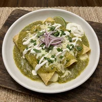 Enchilada Verde de Queijo, Cantina Três Pimentas
