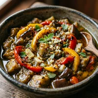 Antepasto de Berinjela e Pimentão, Casa Bertolazzi