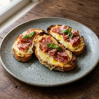 Bruschetta de Salame Colonial, Casa Bertolazzi