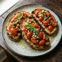 Bruschetta de Tomate e Alho, Osteria del Cucchiaio
