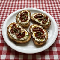 Bruschetta de Tomate Seco, Gnocchi della Fortuna