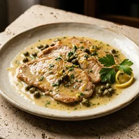 Escalope de Vitela ao Limão e Manteiga, Alta Nebbia