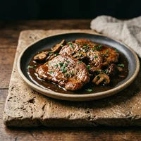 Escalope de Vitela ao Marsala Envelhecido, Radice