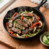 Fajita na Chapa de Ferro, Brasa e Milho