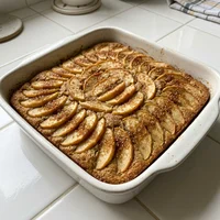 Bolo de Maçã com Farinha de Amêndoa, Doce Raiz