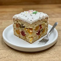 Bolo de Noiva com Frutas em Calda, Confeitaria Flor de Laranjeira