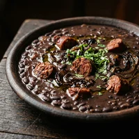 Feijão de Panela com Chorizo Artesanal, Xocolatl Cocina