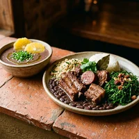 Feijoada de Porco Caipira em Duas Etapas, Solar das Panelas