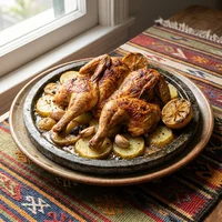 Frango Inteiro na Pedra, Forno de Lastro