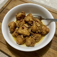 Frango ao Molho de Manteiga e Alho, Dupla Fritura