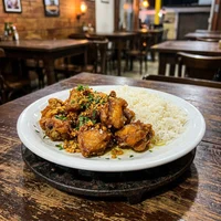 Frango à Passarinho com Arroz, Boteco Panela Velha