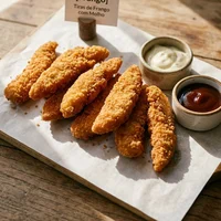 Tiras de Frango com Molho, Asa Selvagem