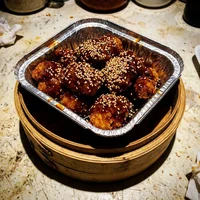 Frango ao Gergelim, Pote de Bambu