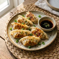 Guioza de Frango e Cebolinha, Pavilhão de Jade