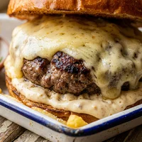X-Burguer de Blend com Gruyère, Chapa de Cobre