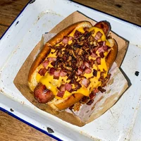 Dog Cheddar e Bacon, Chapa da Madrugada