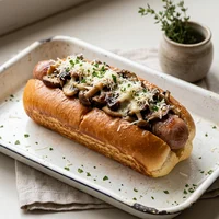 Dog de Cogumelos com Manteiga Trufada, Chapa de Cobre
