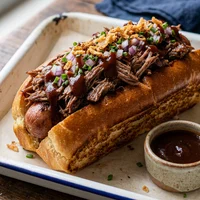 Dog de Costela ao Barbecue, Chapa de Cobre