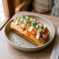 Dog de Frango ao Molho Buffalo, Ardido Lanches