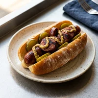 Dog de Linguiça Defumada com Picles, Defumaria da Chapa