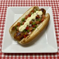 Dog Vegetariano de Grão-de-bico, Dogueria do Vavá