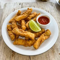 Isca de Peixe Empanada, Maré Cheia