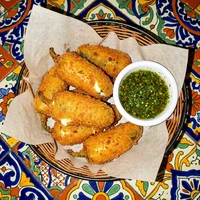 Jalapeño Empanado com Molho, Burrito Bandido