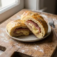 Joelho de Presunto Cozido e Gruyère, Padaria Massa Lenta