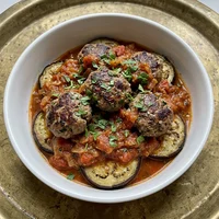 Kafta de Cordeiro com Berinjela, Mesa do Cedro