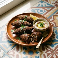 Kibe Frito de Cordeiro, Za'atar e Grelha