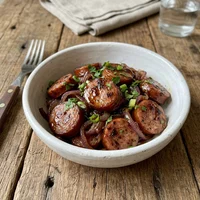 Linguiça Artesanal com Cebola Roxa, Casa do Tutu