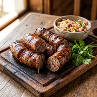 Linguiça de Carne de Sol, Roça na Brasa