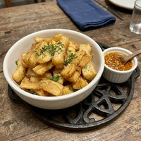 Aipim Frito com Molho de Pimenta, Terreiro do Dendê