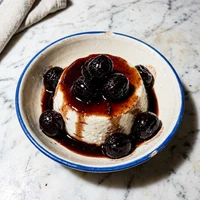 Manjar de Coco com Calda de Ameixa, Doçaria da Tereza