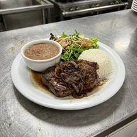 Marmita Executiva de Bife Acebolado, Marmitaria Tampa Azul
