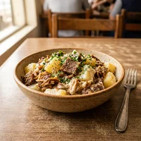 Marmita de Carne de Sol com Nata, Marmitaria Casa de Farinha