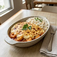 Marmita de Escondidinho de Camarão, Marmitaria Peixe na Folha