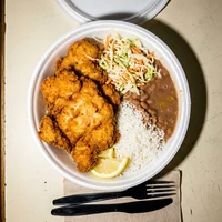 Marmitex M de Frango à Milanesa, Quentinha de Ferro