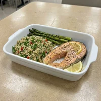 Marmita de Salmão com Quinoa, Marmita Leve