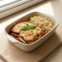 Marmita Vegetariana de Berinjela ao Forno, Horta Urbana