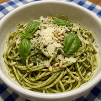 Espaguete ao Pesto Genovês, Trattoria Bella Voce