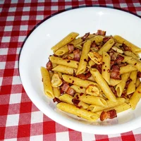 Penne ao Alho e Óleo com Bacon, Cantina do Nonno Bepe