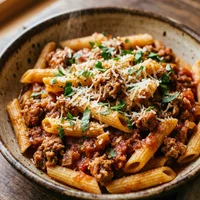 Penne ao Sugo de Linguiça Colonial, Casa Bertolazzi